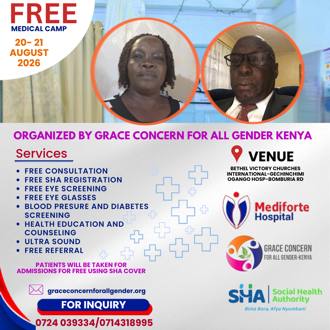 Bethel Victory Churches International Medical Camp Poster